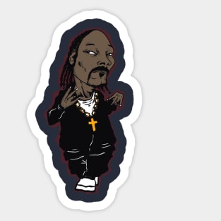 hip hop king Sticker